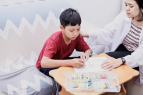 Child receiving ADHD and attention support