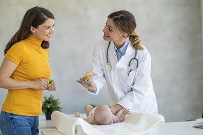 Baby's-Developmental-Checkup-with-Pediatrician