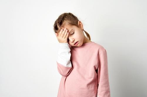 Child experiencing low energy due to anemia and iron deficiency